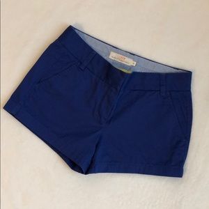 J. Crew Blue Broken-In Chino Shorts